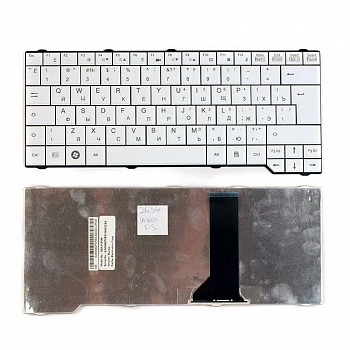 Клавиатура для ноутбука Fujitsu Amilo SA3650, SI3655, V6505, V6515, V6535, V6545, LI3710, PA3575, PI3525, PA3553, белая